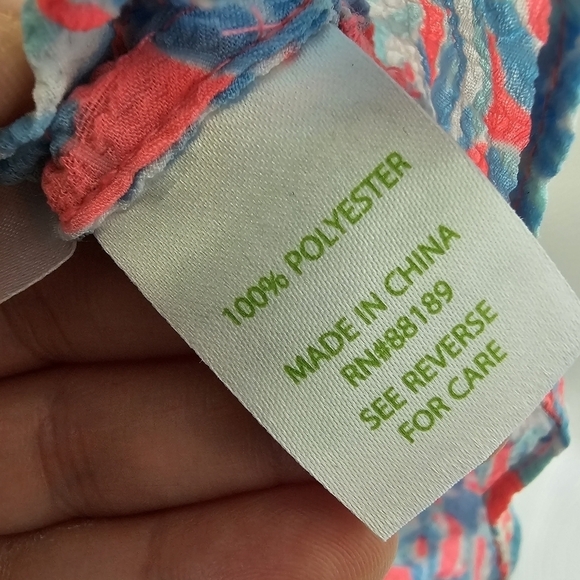 Lilly Pulitzer Ruffle Cami Top in Summer Siren - Picture 10 of 10